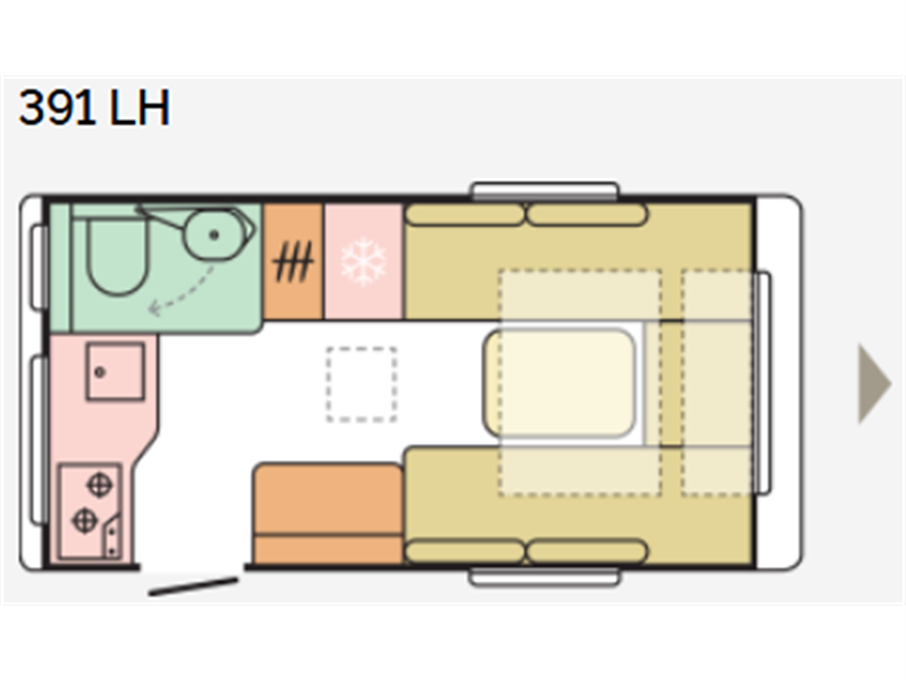 Adria Action 391 LH Classic NY MODEL